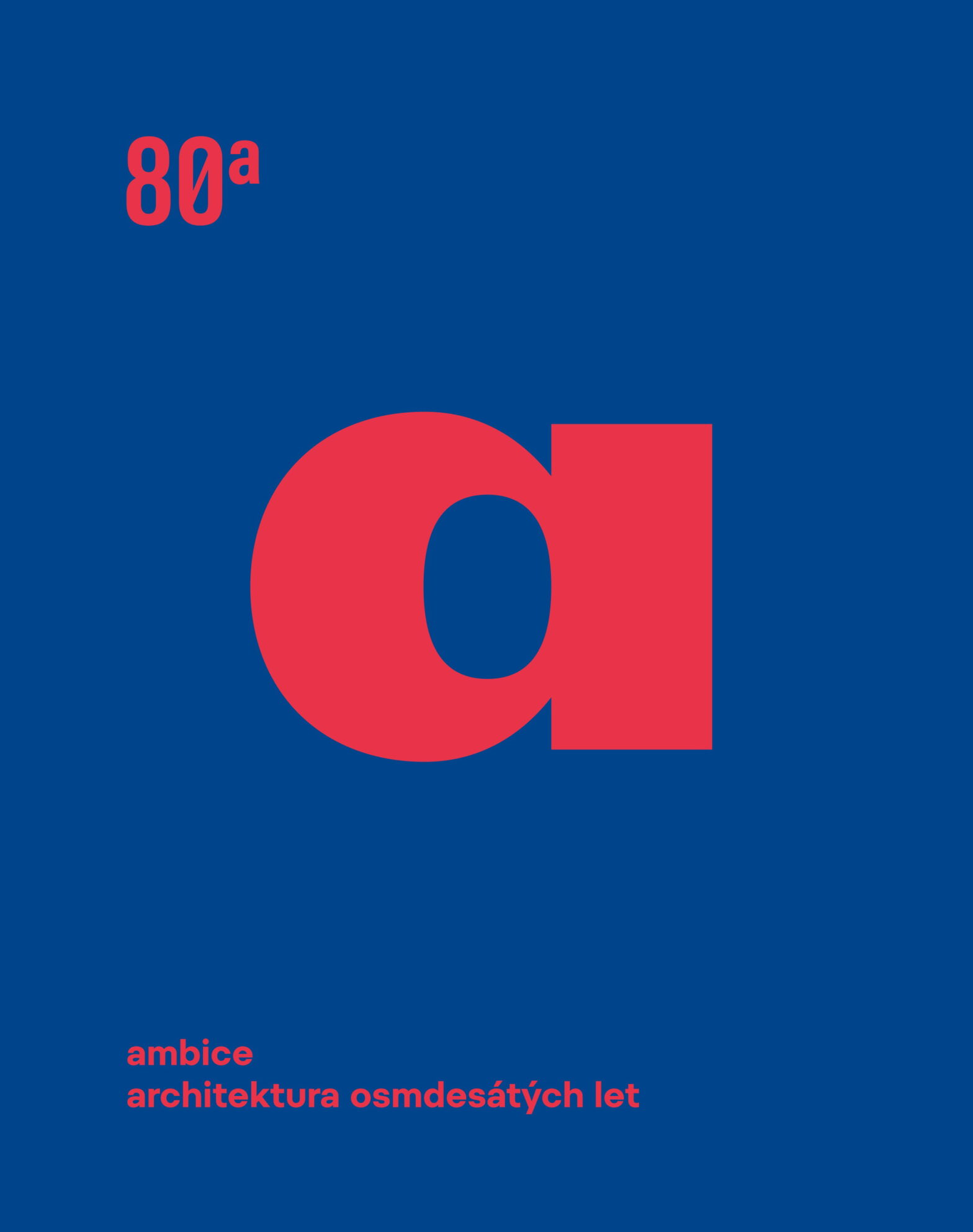 New Publication – Ambitions/the architecture of the eighties