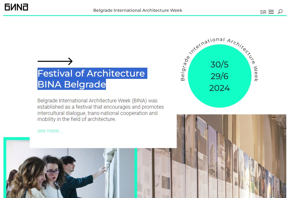 Festival of Architecture BINA Belgrade